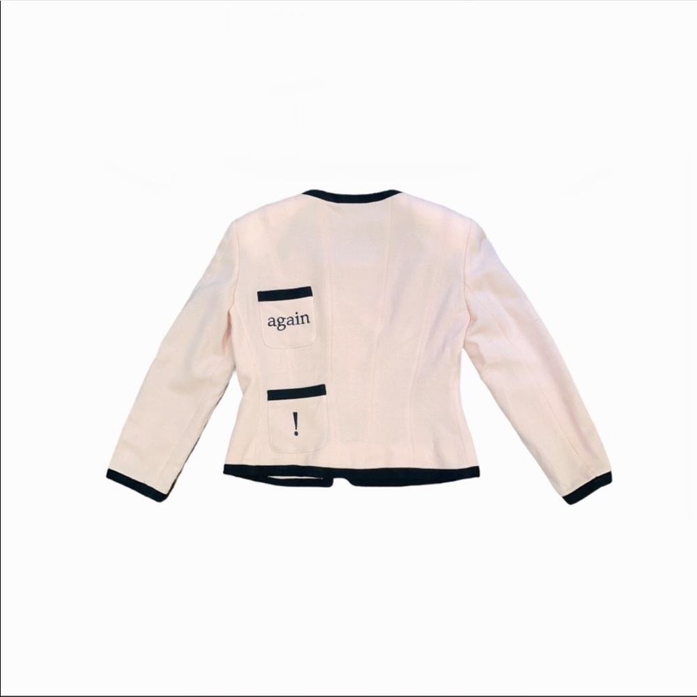 Moschino Vintage Let’s Twist… Again! Skirt Suit - Picture 3 of 5